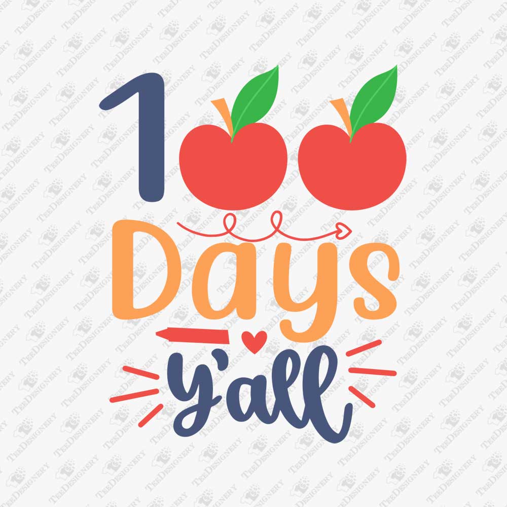 100-days-yall-school-svg-cuttable-design