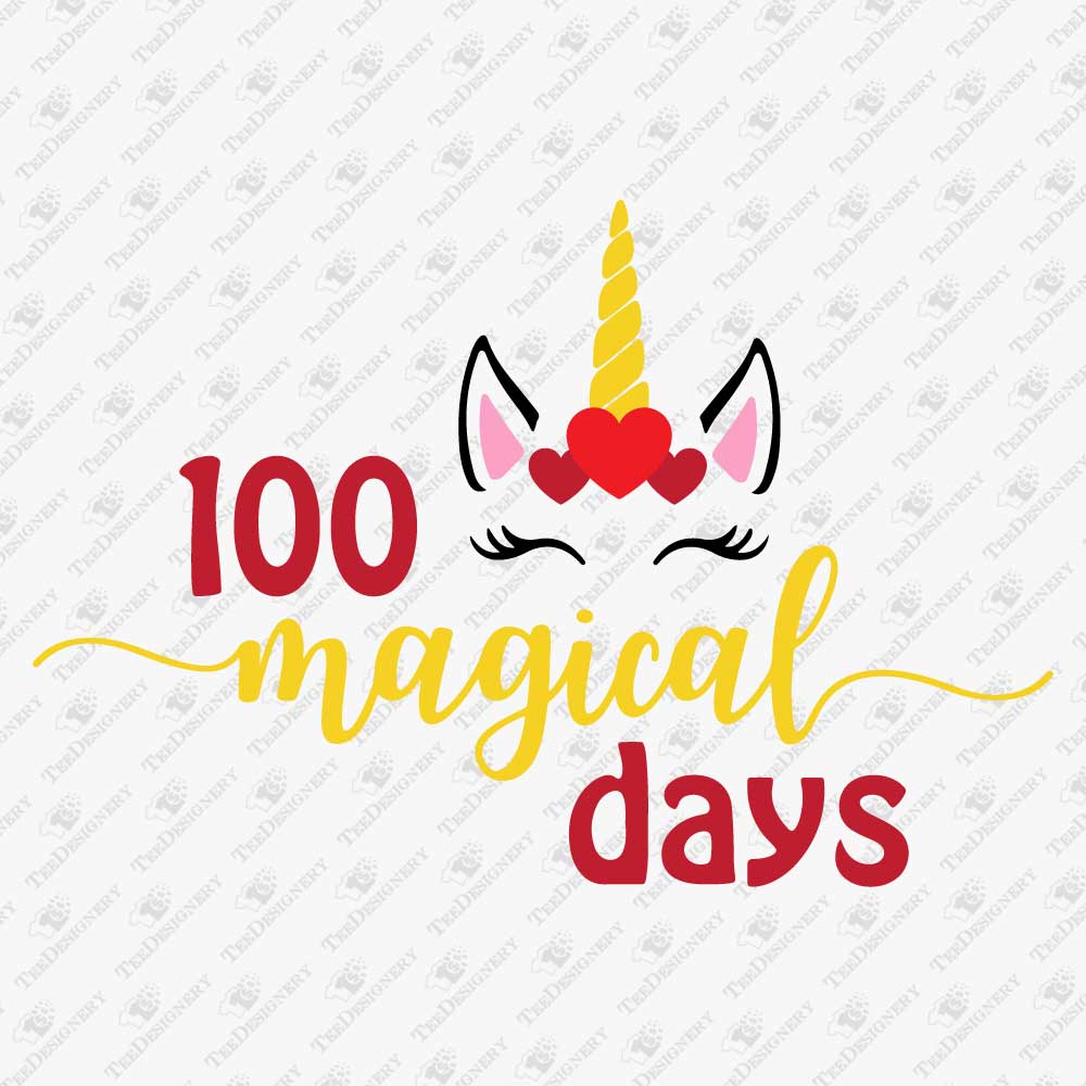 100-magical-days-unicorn-school-svg-cut-file