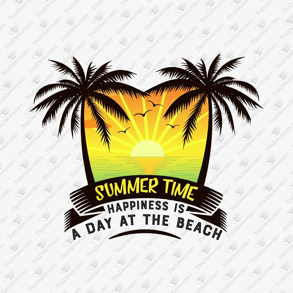 summer-time-happiness-is-a-day-at-the-beach-sublimation-graphic