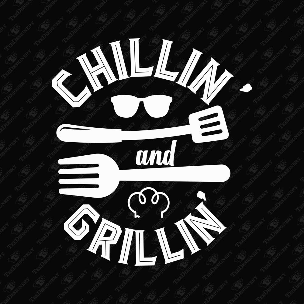 chillin-and-grillin-outdoor-summer-bbq-t-shirt-design-svg-cut-file