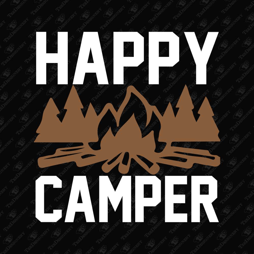 happy-camper-bone-fire-svg-cut-file-t-shirt-design