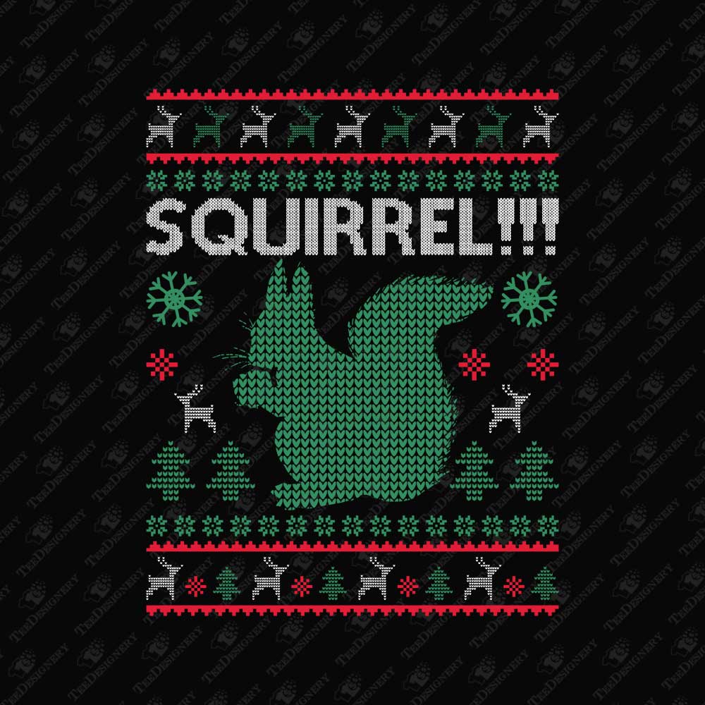 squirrel-ugly-christmas-retro-ugly-sweater-sublimation-graphic