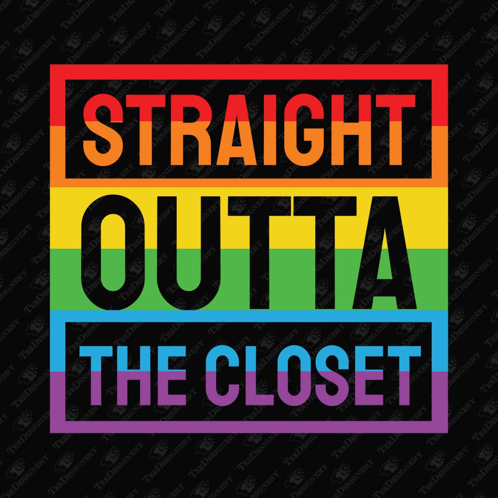 straight-outta-the-closet-lgbt-sublimation-graphic-file