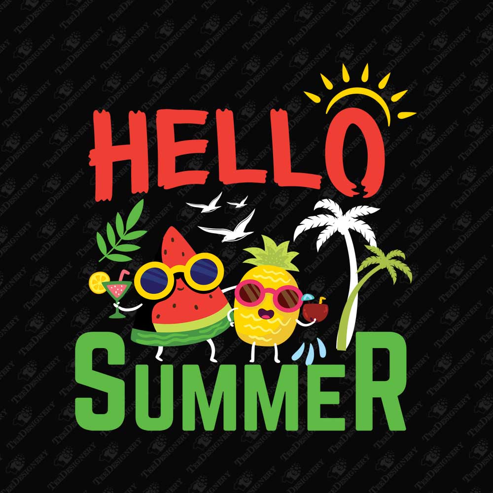 hello-summer-t-shirt-sublimation-graphic