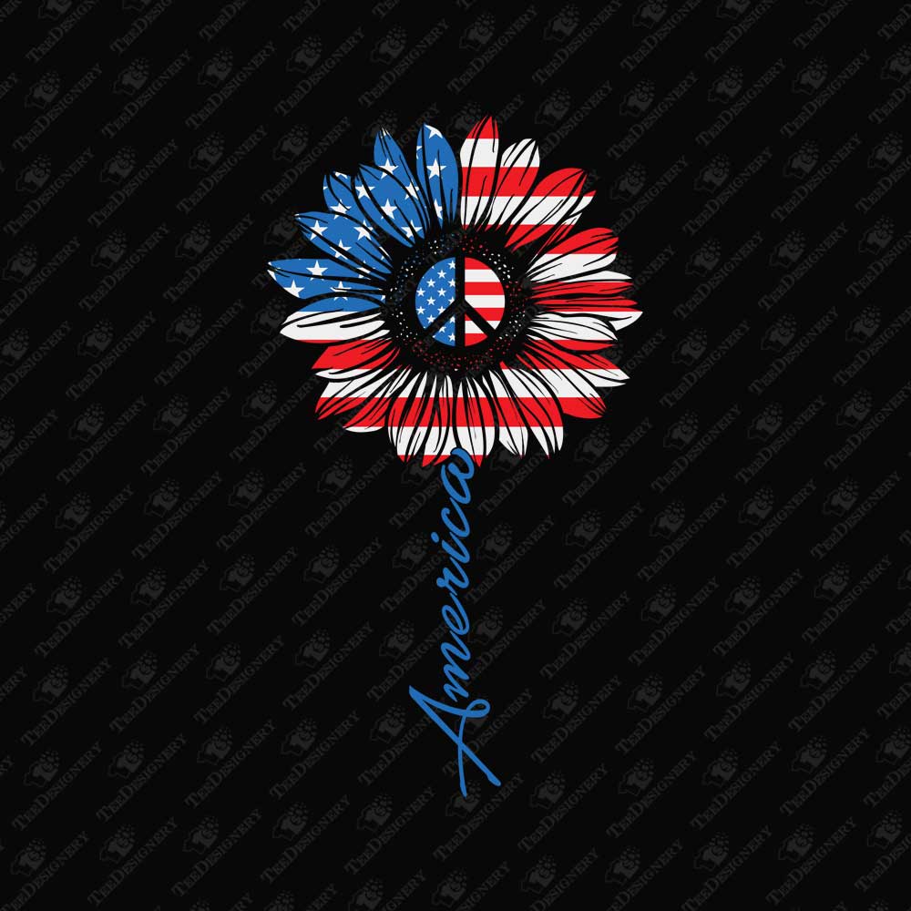 sunflower-usa-american-flag-sublimation-graphic