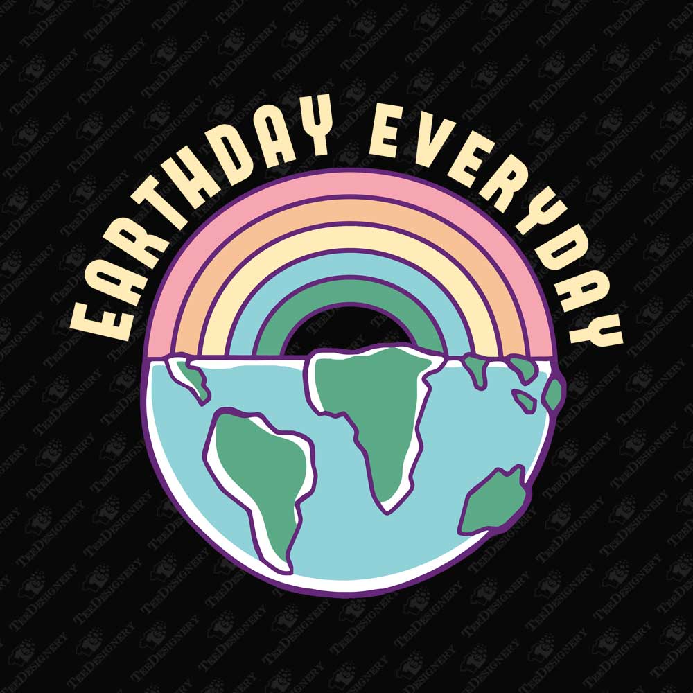 earth-day-everyday-rainbow-t-shirt-sublimation-graphic