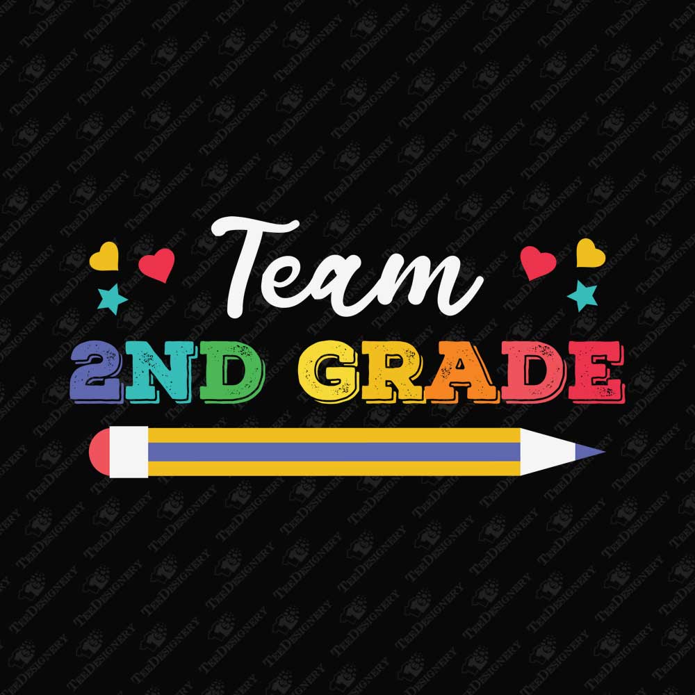 team-2nd-grade-back-to-school-sublimation-graphic