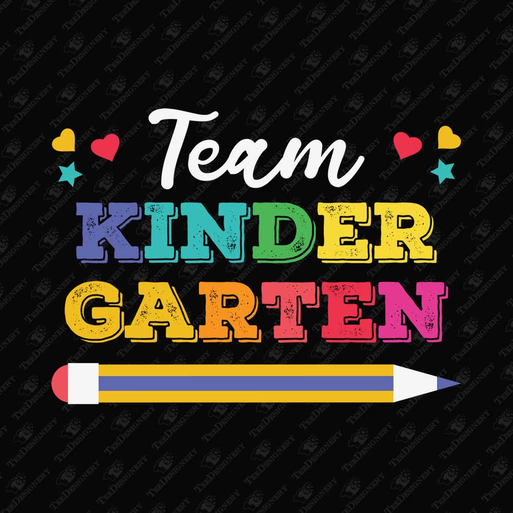 team-kindergarten-back-to-school-t-shirt-sublimation-graphic