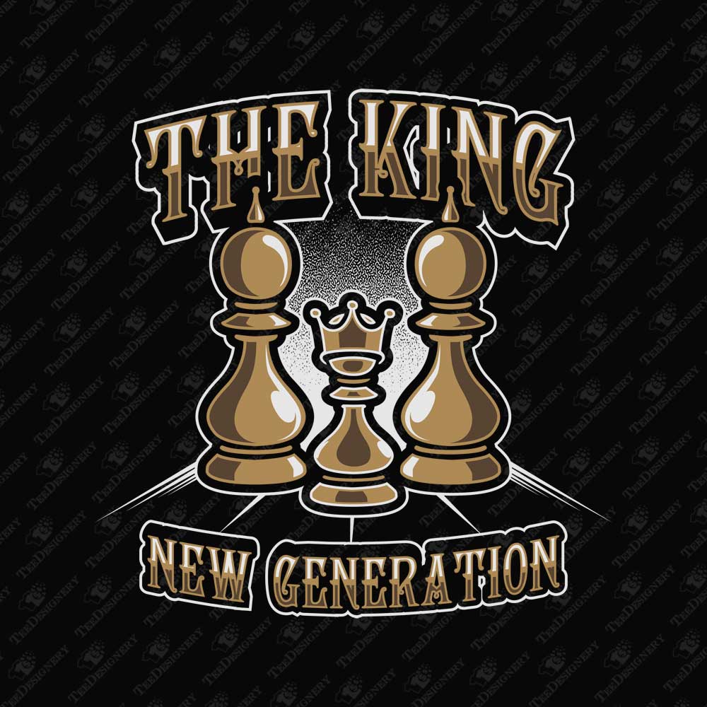 the-king-chess-game-t-shirt-sublimation-graphic