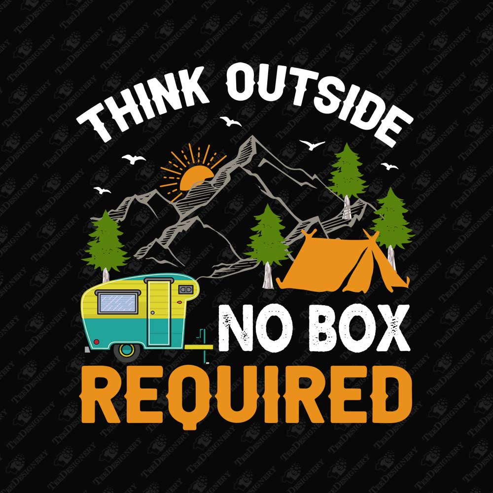 think-outside-no-box-required-camping-exploring-t-shirt-print-graphic
