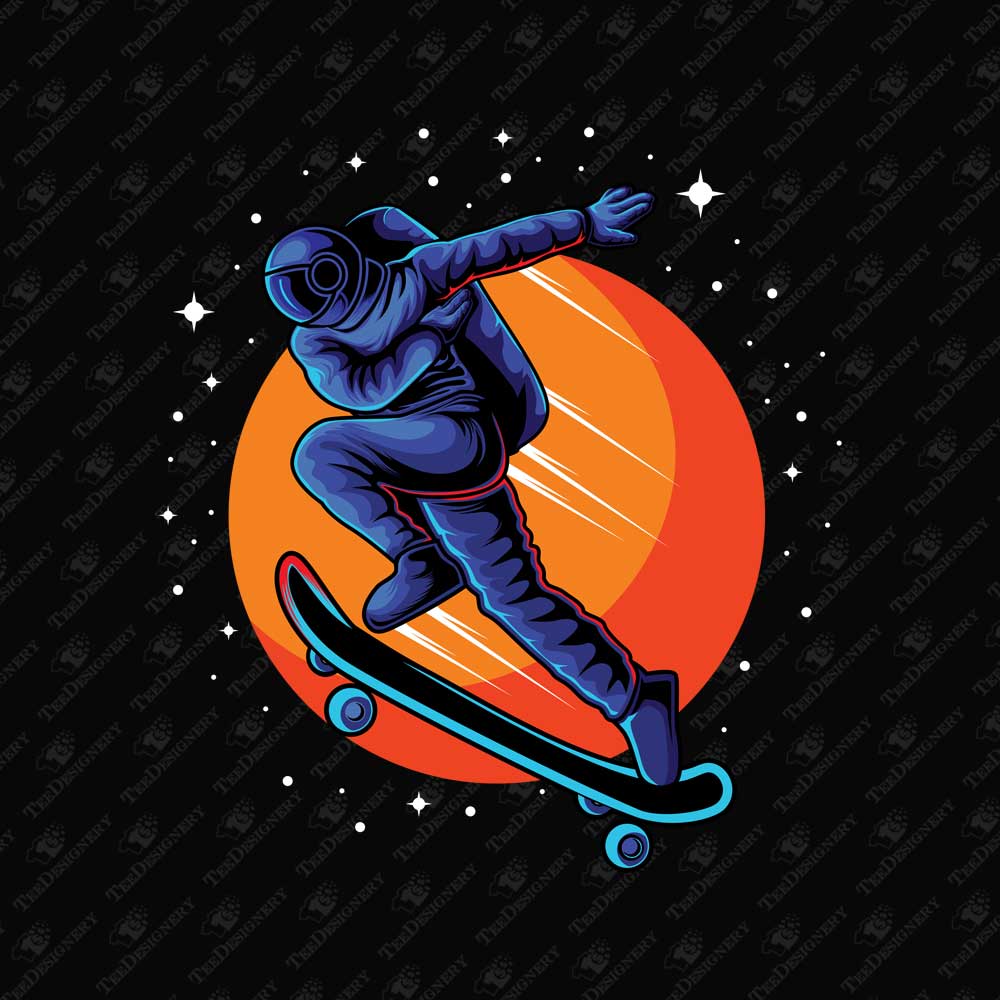 astronaut-skateboarding-trendy-t-shirt-sublimation-vector-file