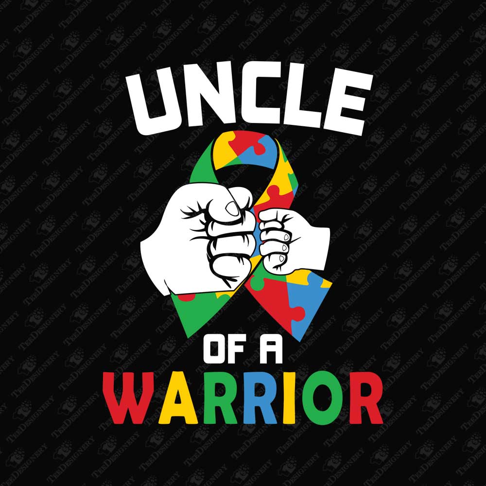 uncle-of-a-warrior-autism-awareness-sublimation-graphic