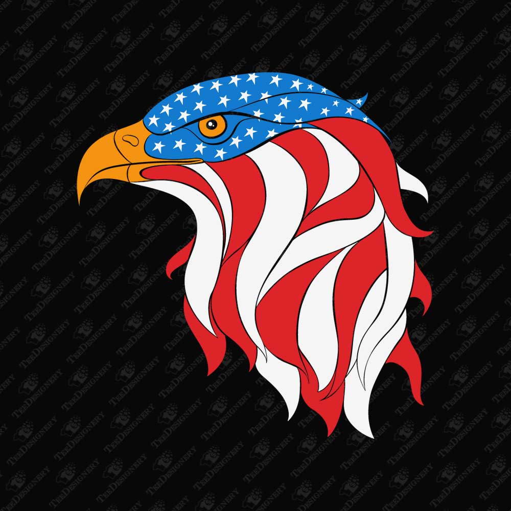 usa-eagle-head-american-flag-svg-cut-file