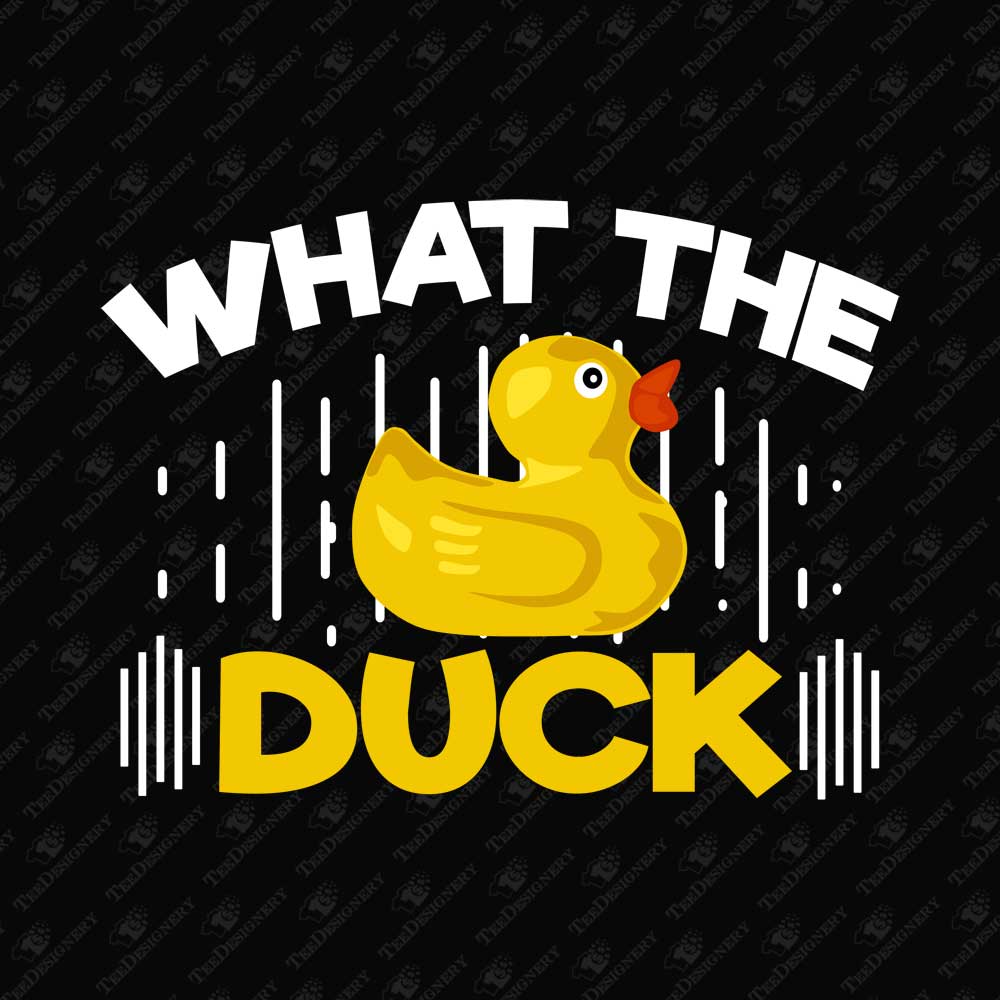 what-the-duck-sarcastic-sublimation-graphic