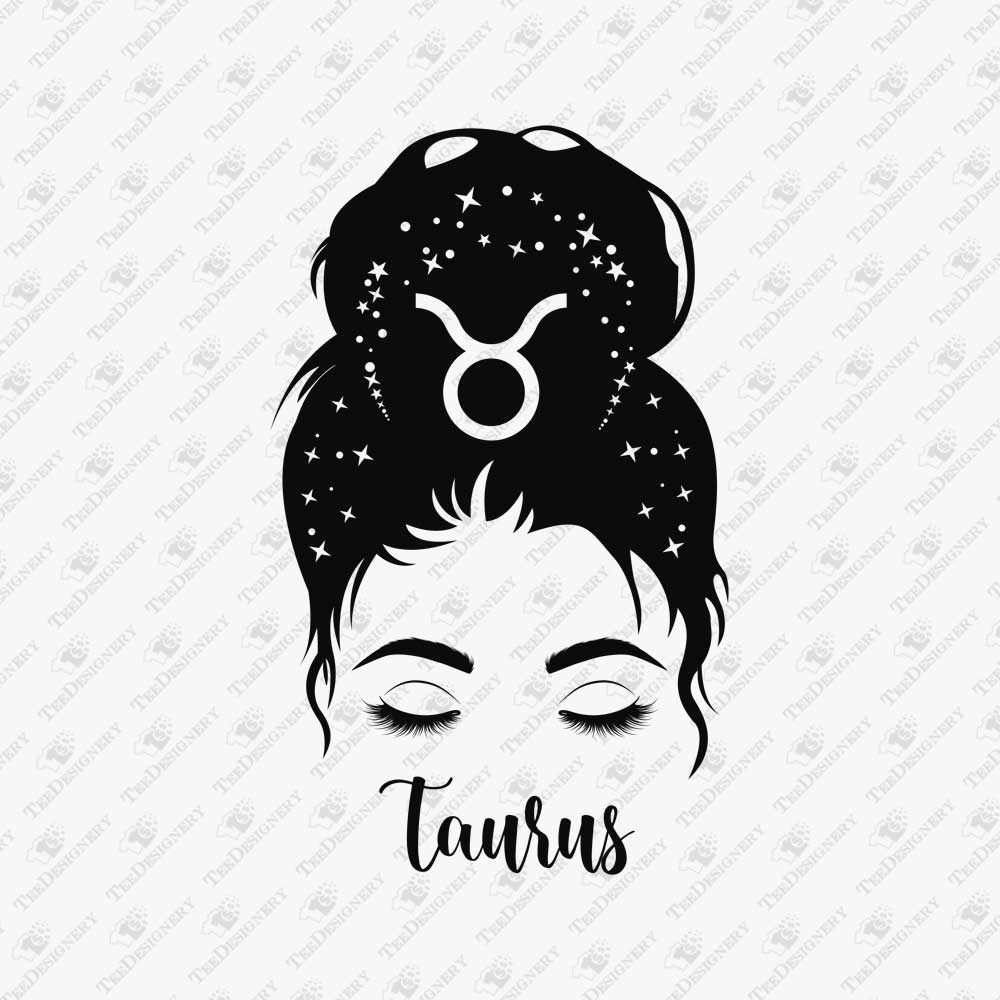 zodiac-sign-female-taurus-sublimation-graphic