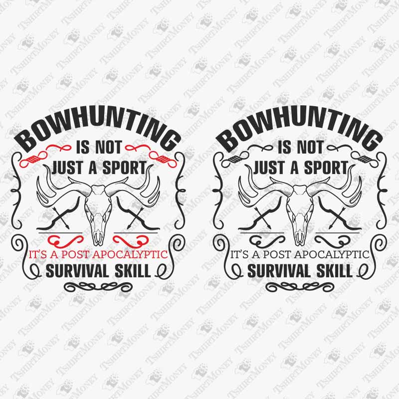 bowhunting-post-apocalyptic-survival-skill-svg-cut-file