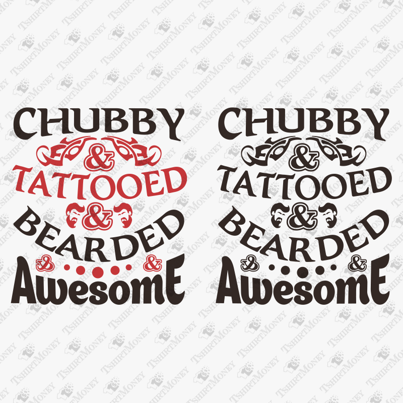 chubby-tattooed-bearded-awesome-svg-cut-file
