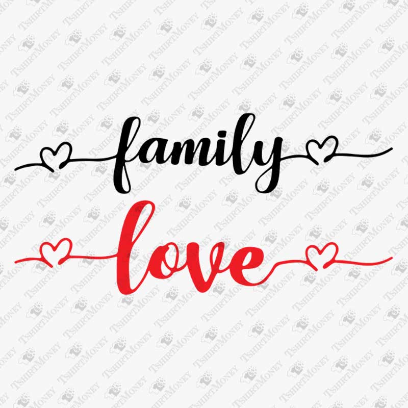 family-love-hearts-set-svg-cut-file