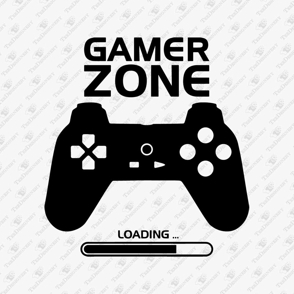 gamer-zone-loading-svg-cuttable-design