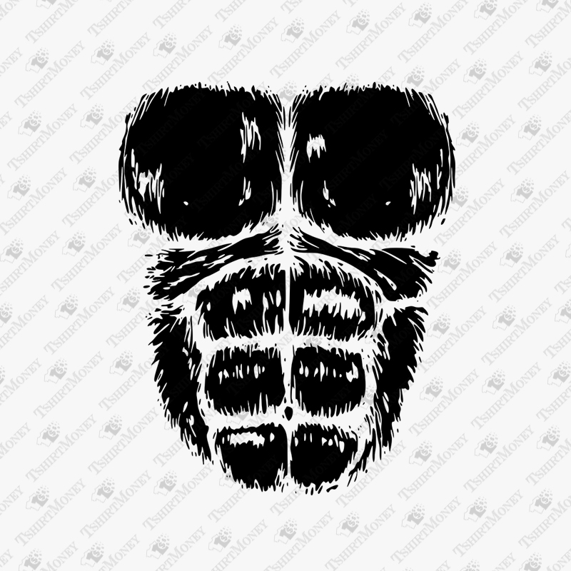 gorilla-chest-svg-cut-file