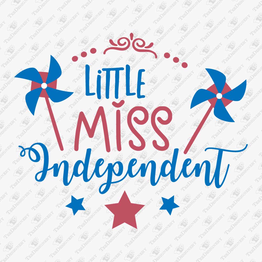 little-miss-independent-usa-svg-cut-file