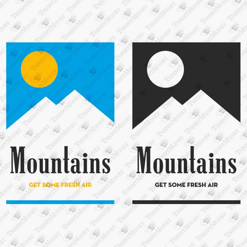 mountains-svg-cut-file