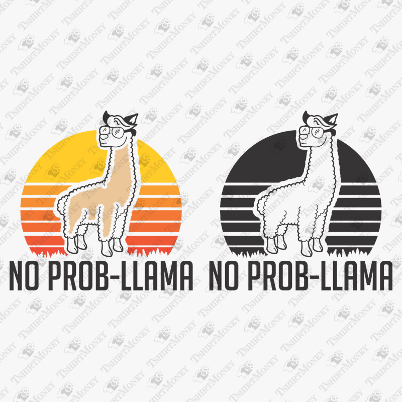 no-prob-llama-svg-cut-file