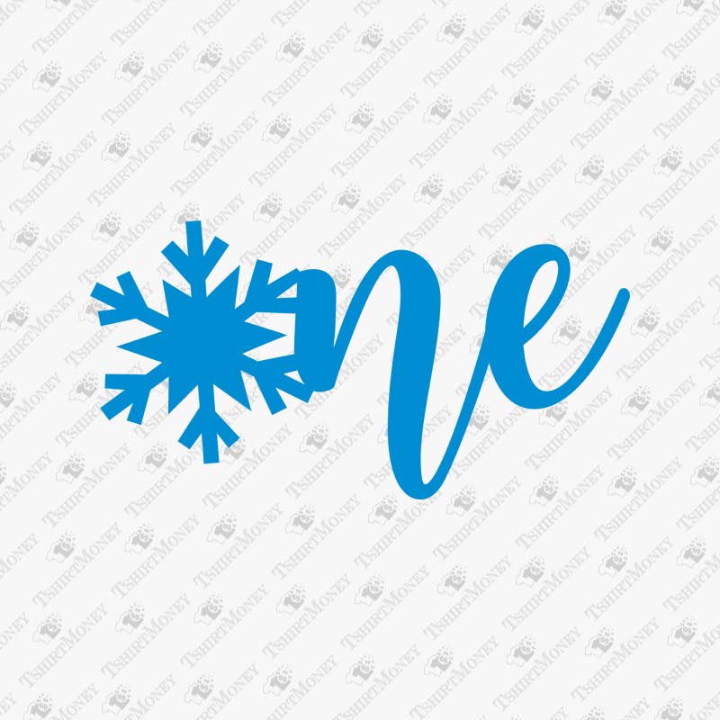 one-snowflake-svg-cut-file
