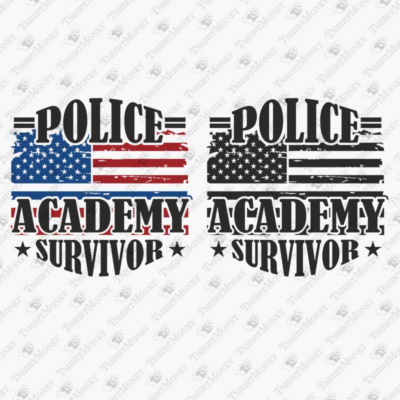 police-academy-survivor-svg-cut-file