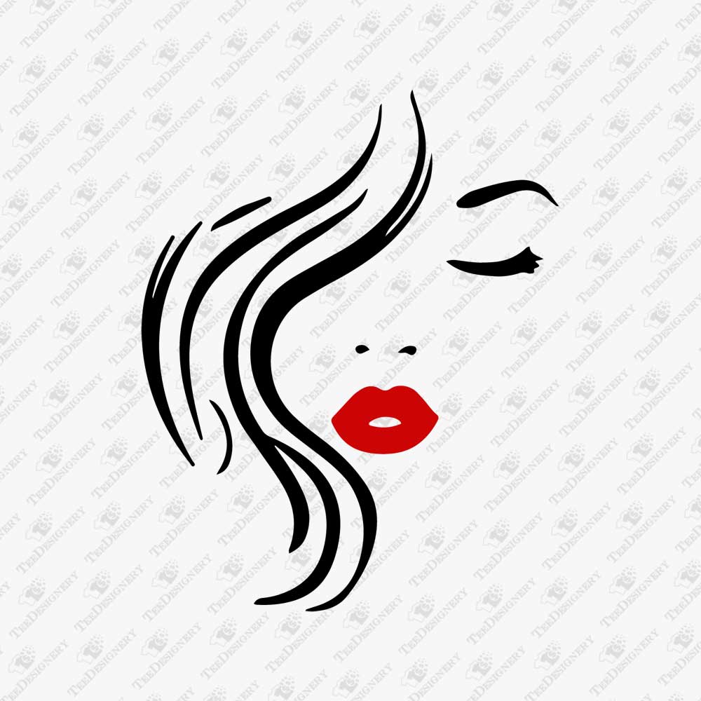 red-lips-woman-face-svg-cut-file