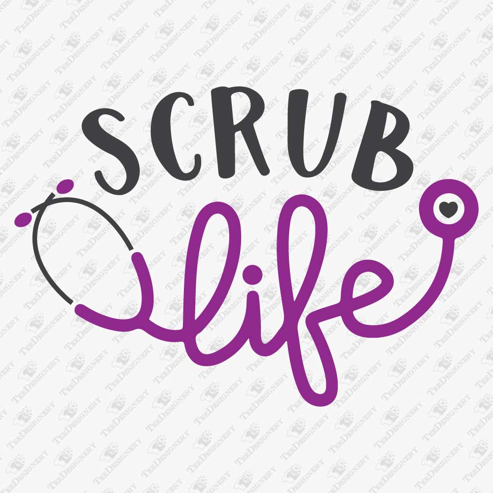 scrub-life-svg-cut-file