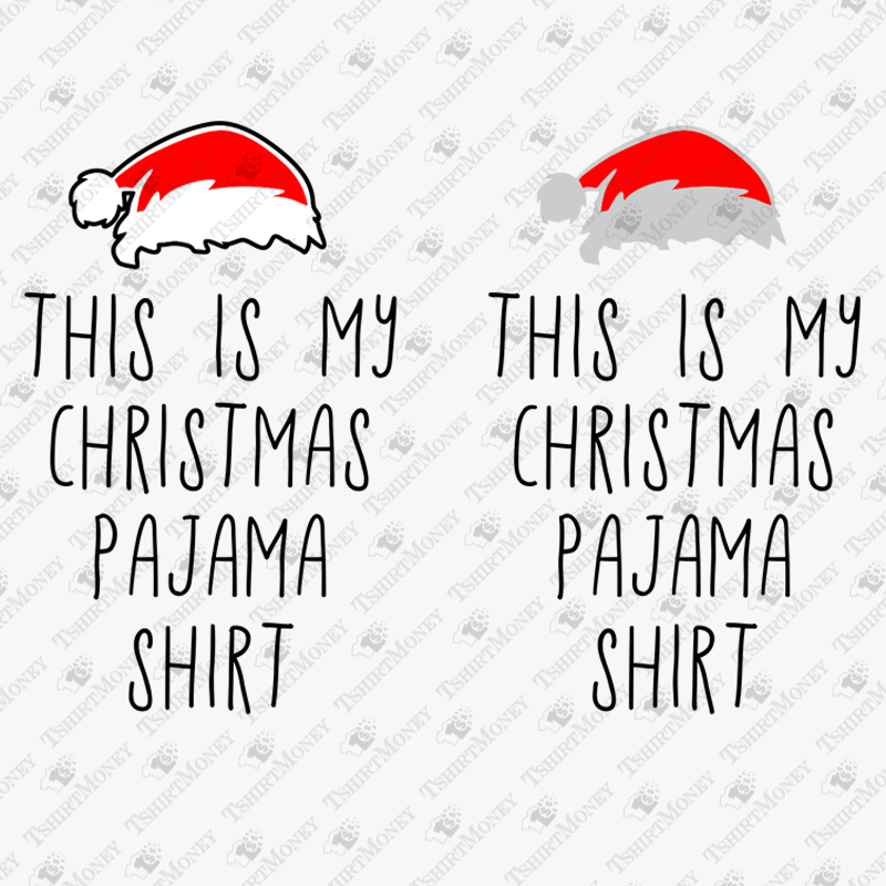 this-is-my-christmas-pajama-shirt-svg-cut-file
