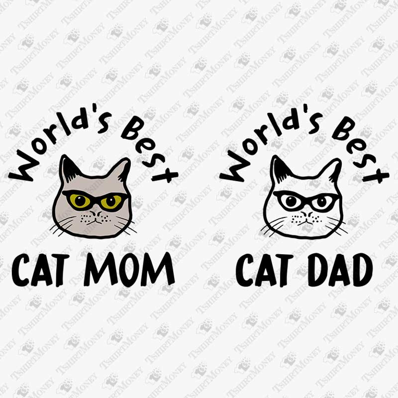 worlds-best-cat-mom-dad-set-svg-cut-file